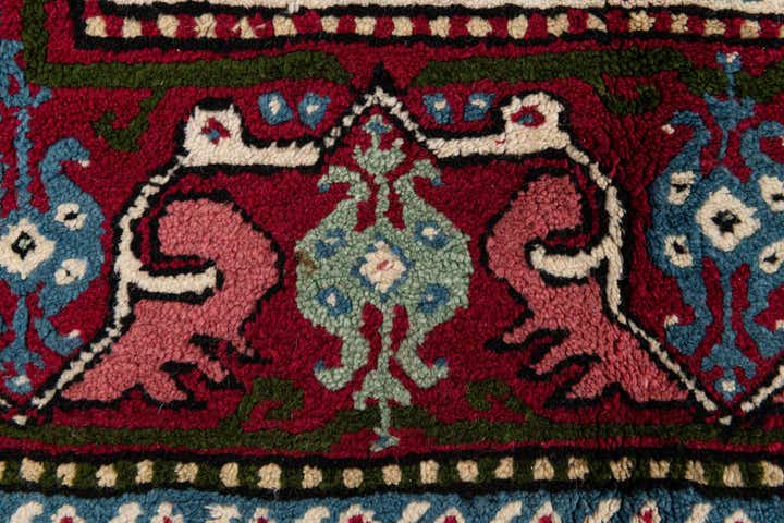 7' 4 x 10' 8 Hand Knotted Moroccan Wool Rug