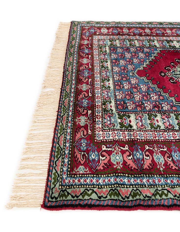 Detail image of 7' 4 x 10' 8 Hand Knotted Moroccan Wool Rug