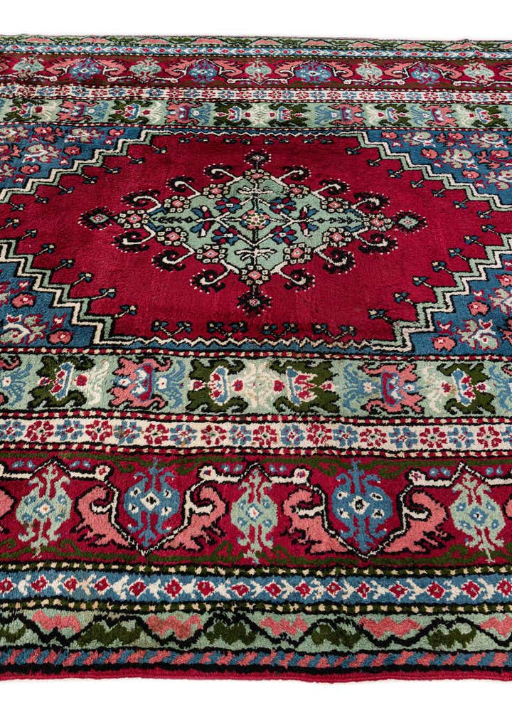 7' 4 x 10' 8 Hand Knotted Moroccan Wool Rug