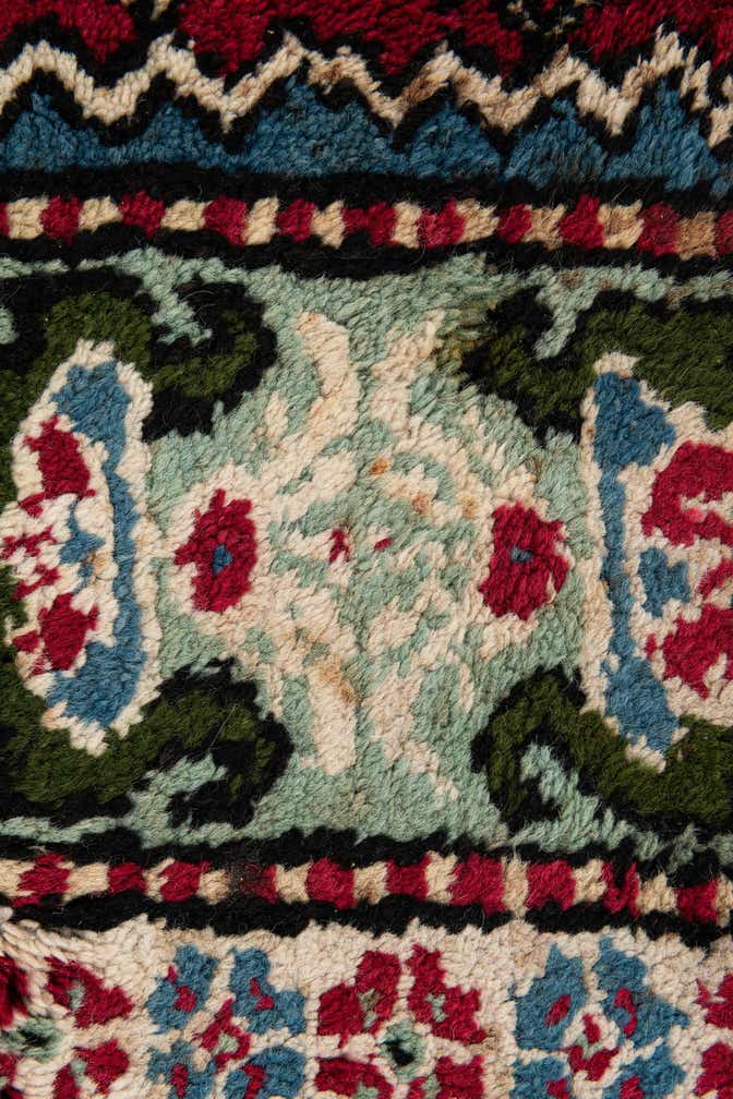 7' 4 x 10' 8 Hand Knotted Moroccan Wool Rug