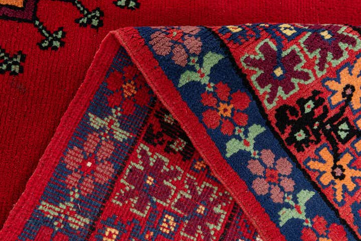6' 8 x 9' 11 Hand Knotted Moroccan Wool Rug