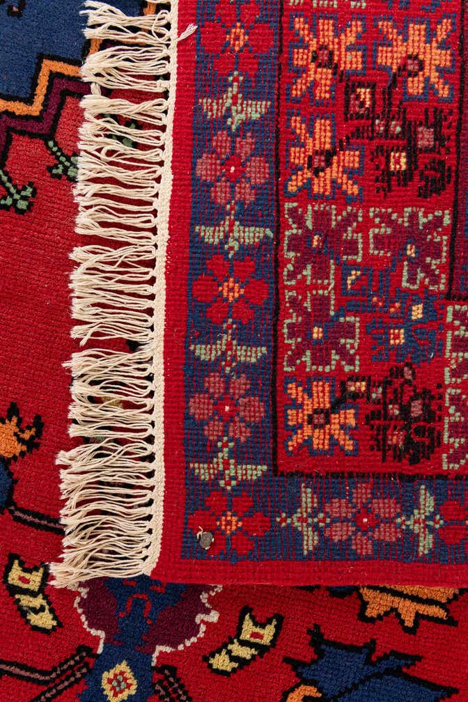 6' 8 x 9' 11 Hand Knotted Moroccan Wool Rug