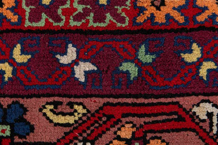 6' 8 x 9' 11 Hand Knotted Moroccan Wool Rug