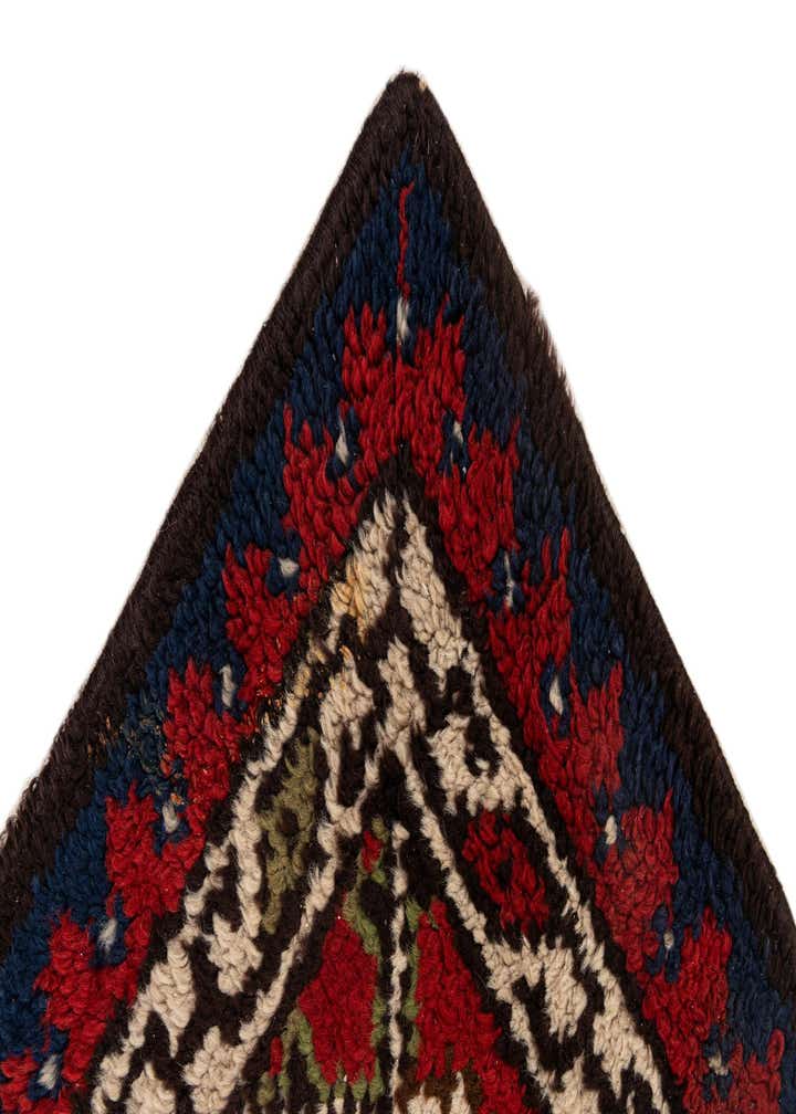 2' 4 x 4' 2 Hand Knotted Moroccan Wool Rug