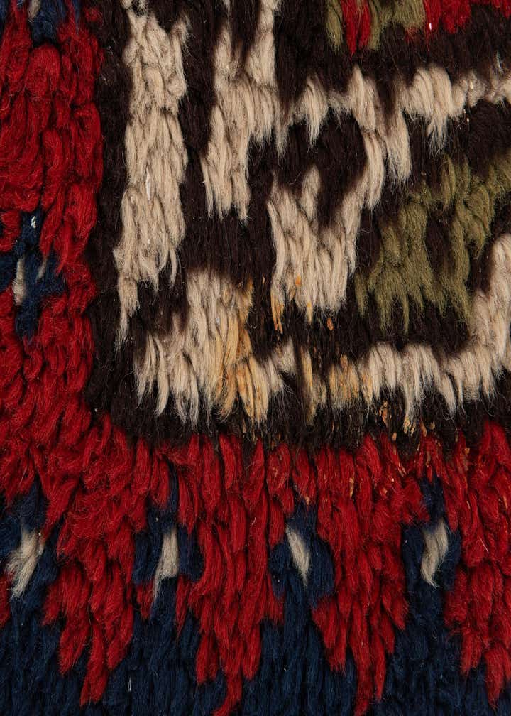 2' 4 x 4' 2 Hand Knotted Moroccan Wool Rug