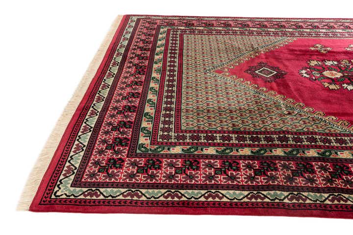 8' 2 x 11' 6 Hand Knotted Moroccan Wool Rug