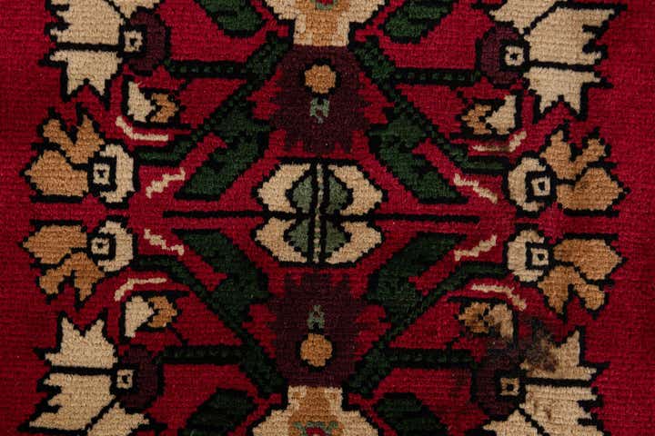 8' 2 x 11' 6 Hand Knotted Moroccan Wool Rug