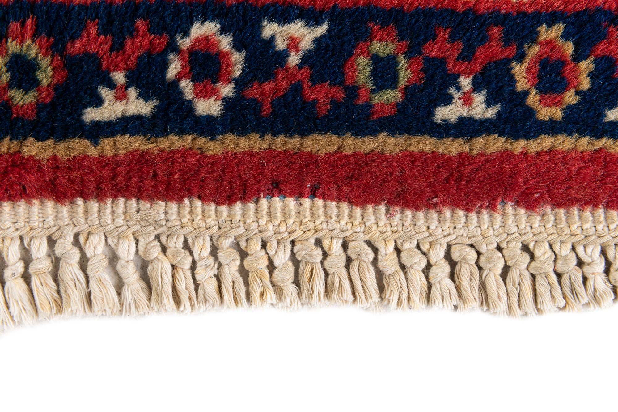 6' 6 x 9' 7 Hand Knotted Moroccan Wool Rug