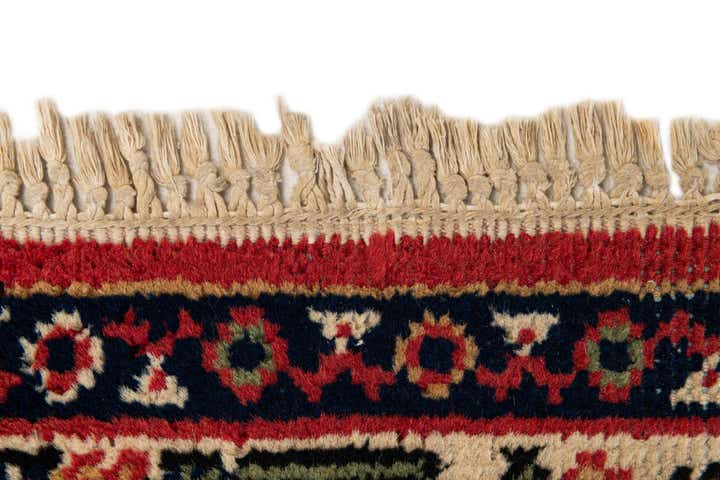 6' 6 x 9' 7 Hand Knotted Moroccan Wool Rug