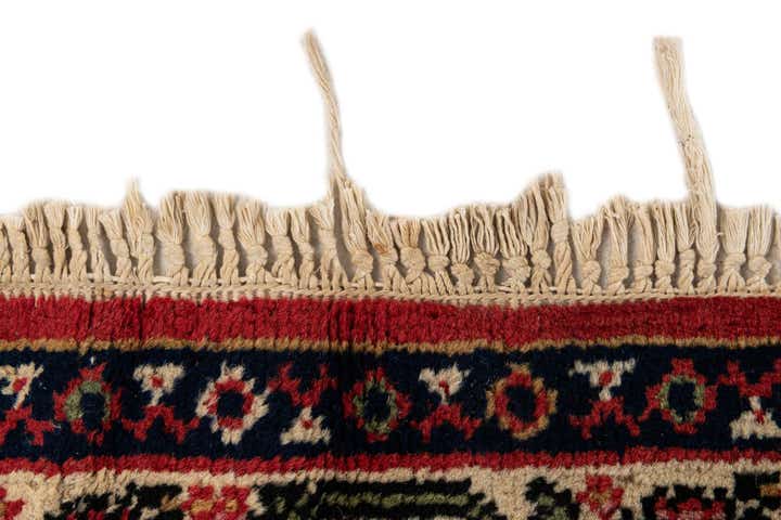 6' 6 x 9' 7 Hand Knotted Moroccan Wool Rug