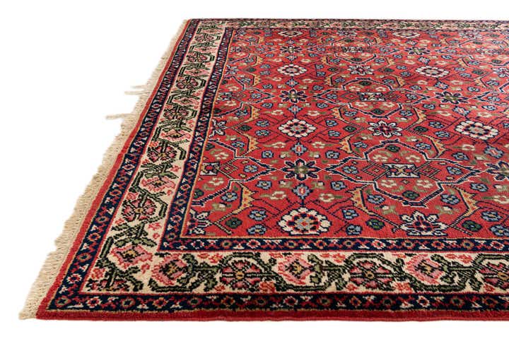 6' 6 x 9' 7 Hand Knotted Moroccan Wool Rug