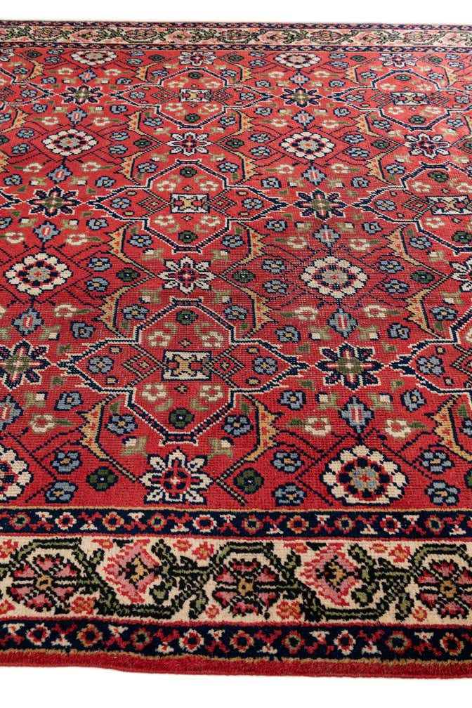 6' 6 x 9' 7 Hand Knotted Moroccan Wool Rug