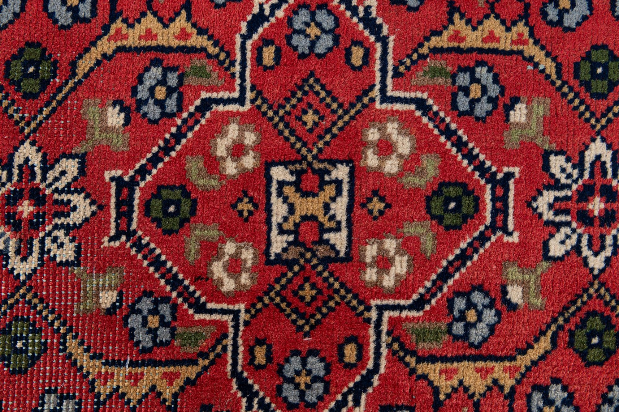 6' 6 x 9' 7 Hand Knotted Moroccan Wool Rug