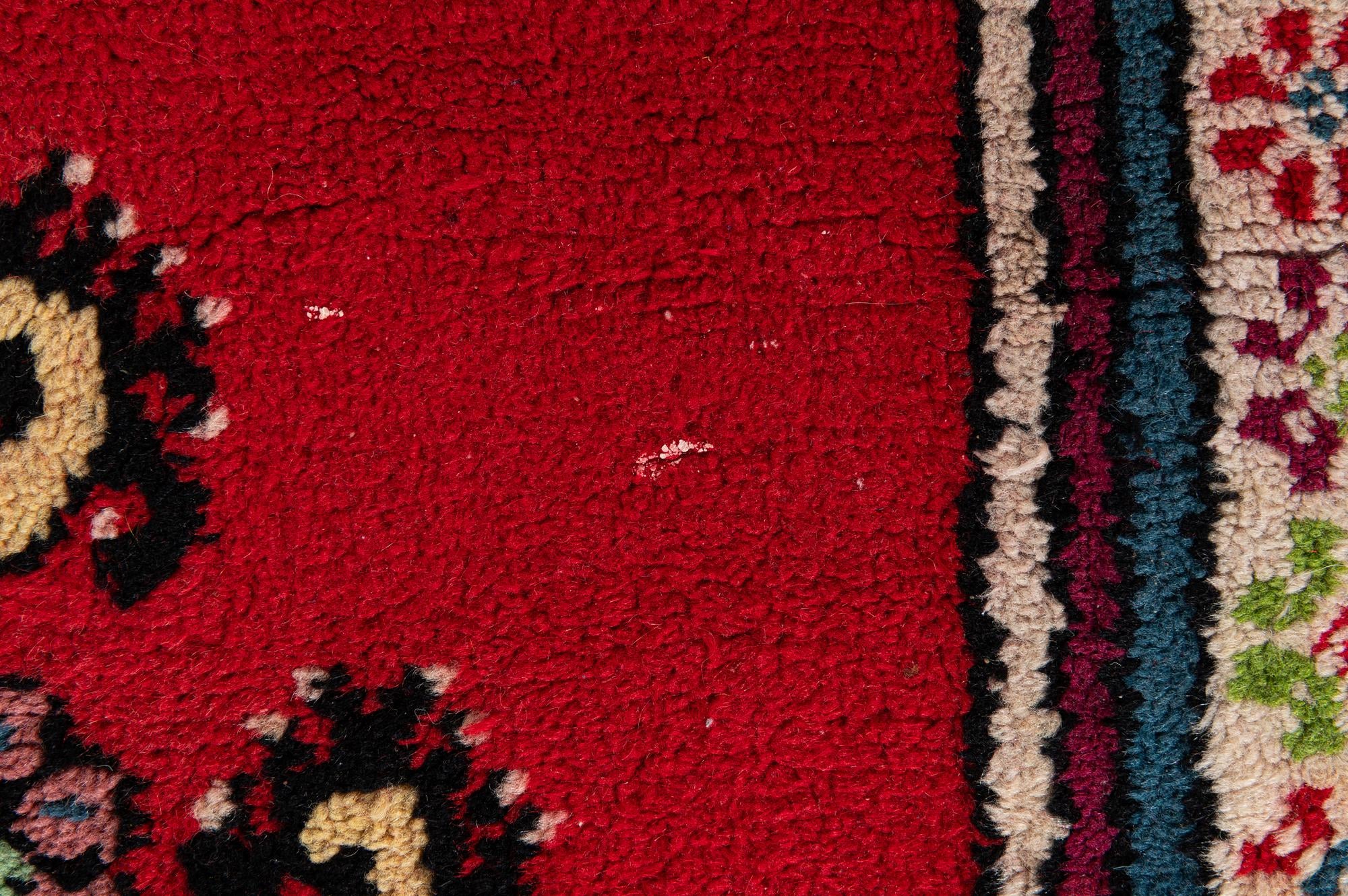 6' 8 x 10' 5 Hand Knotted Moroccan Wool Rug