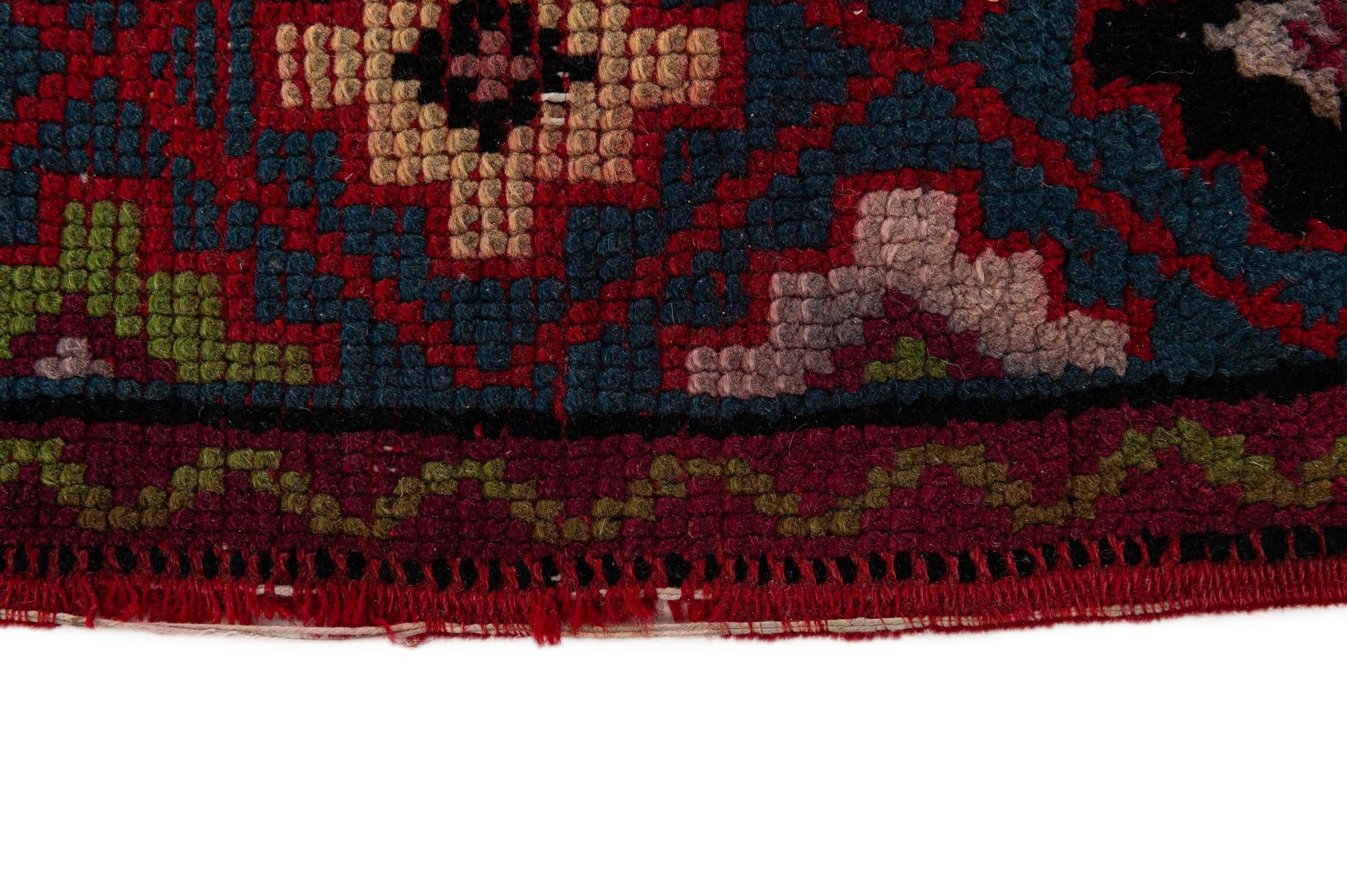 6' 8 x 10' 5 Hand Knotted Moroccan Wool Rug