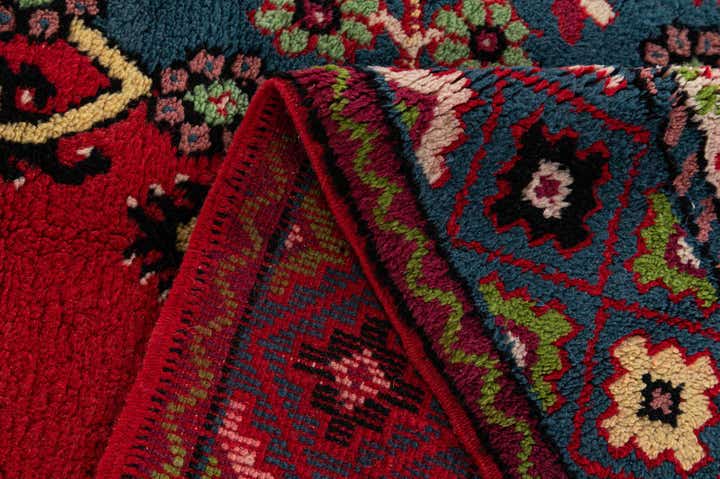 6' 8 x 10' 5 Hand Knotted Moroccan Wool Rug