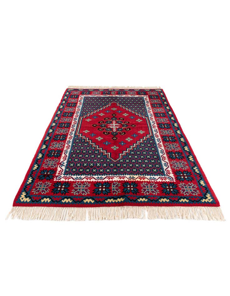 Detail image of 5' x 8' 1  Hand Knotted Moroccan Wool Rug