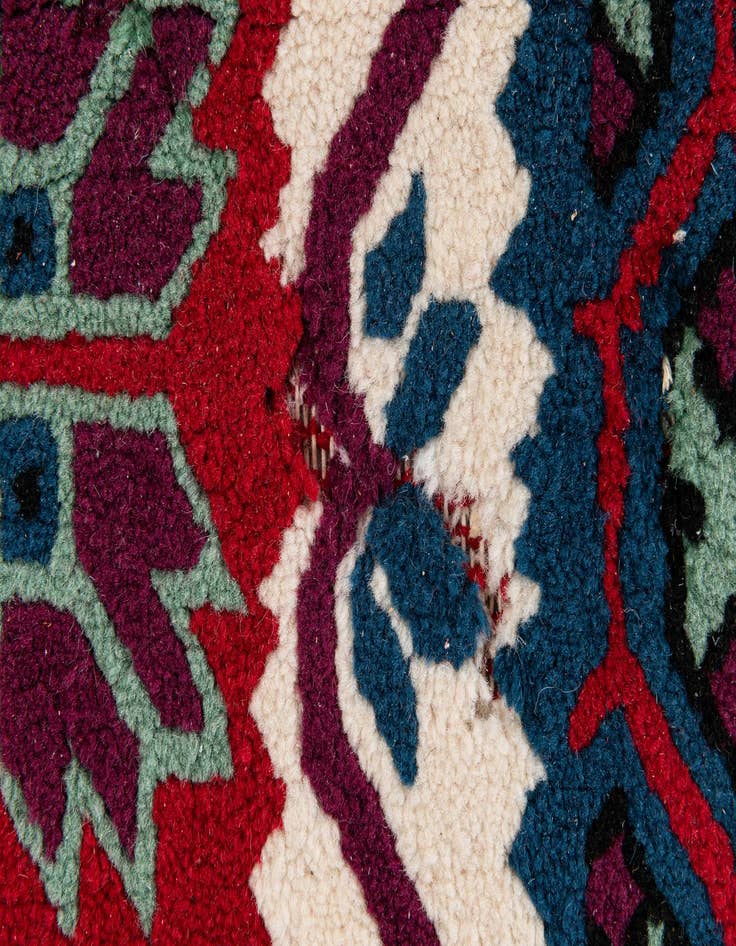 Detail image of 5' x 8' 1  Hand Knotted Moroccan Wool Rug