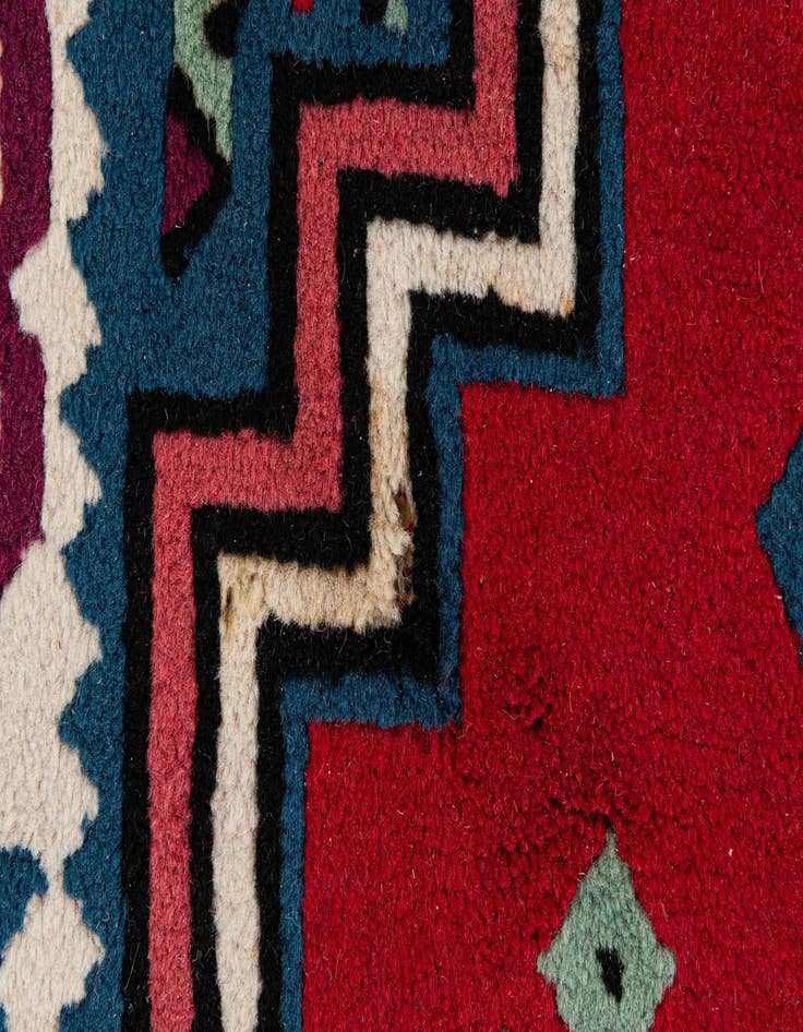 Detail image of 5' x 8' 1  Hand Knotted Moroccan Wool Rug