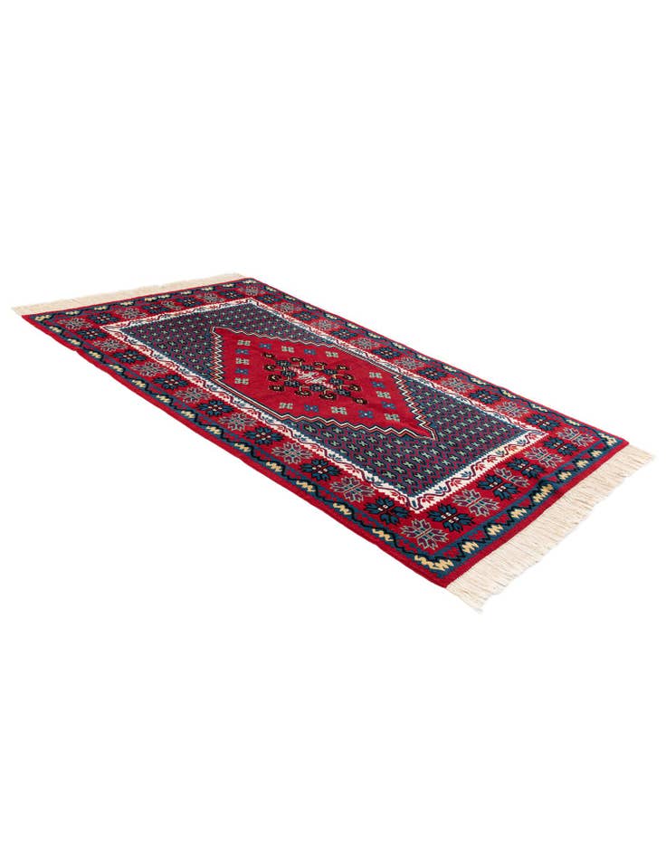 Detail image of 5' x 8' 1  Hand Knotted Moroccan Wool Rug