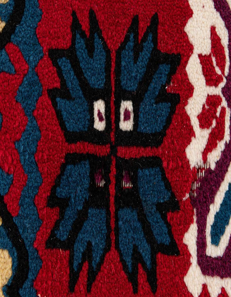 Detail image of 5' x 8' 1  Hand Knotted Moroccan Wool Rug
