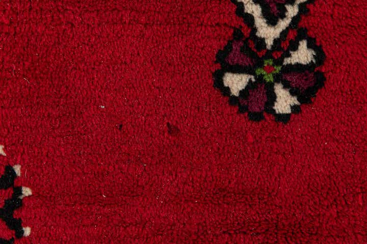 6' 8 x 10' 5 Hand Knotted Moroccan Wool Rug