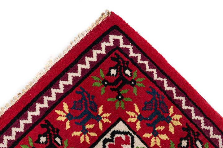 6' 8 x 10' 5 Hand Knotted Moroccan Wool Rug