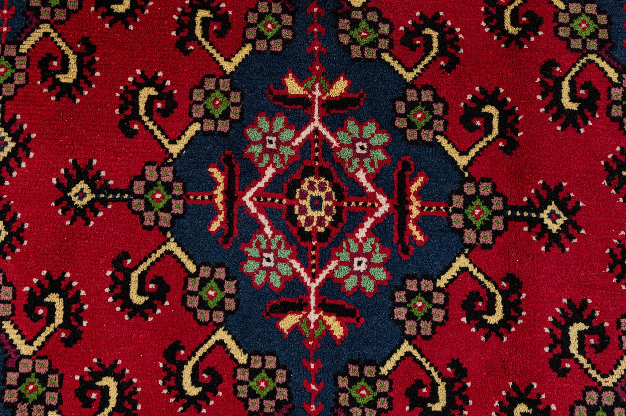 6' 8 x 10' 5 Hand Knotted Moroccan Wool Rug