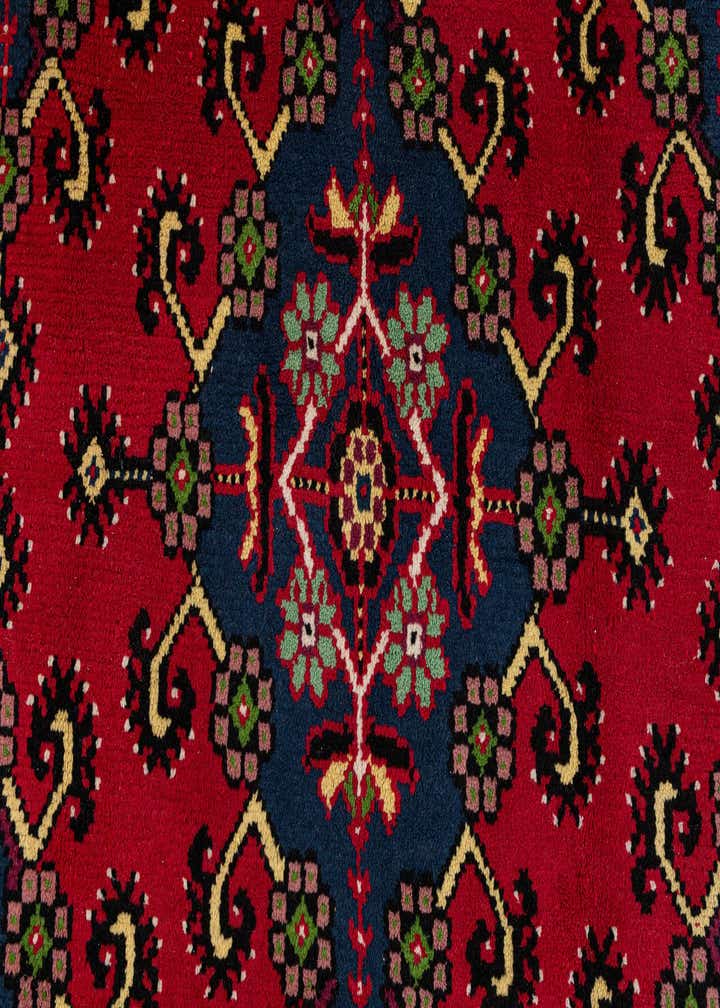 6' 8 x 10' 5 Hand Knotted Moroccan Wool Rug