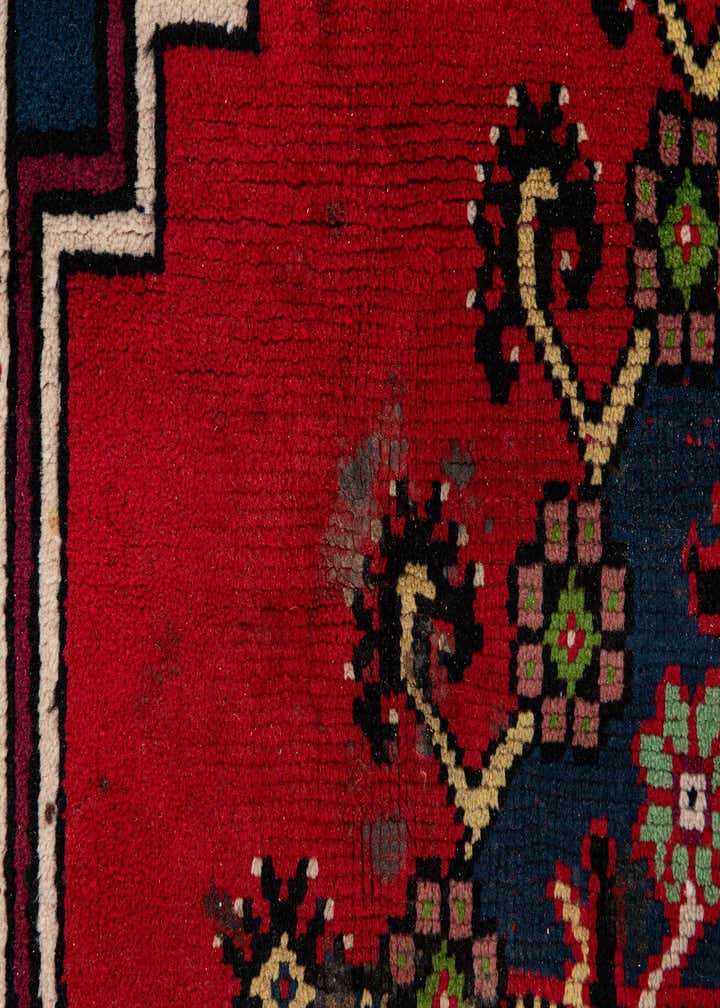 6' 8 x 10' 5 Hand Knotted Moroccan Wool Rug