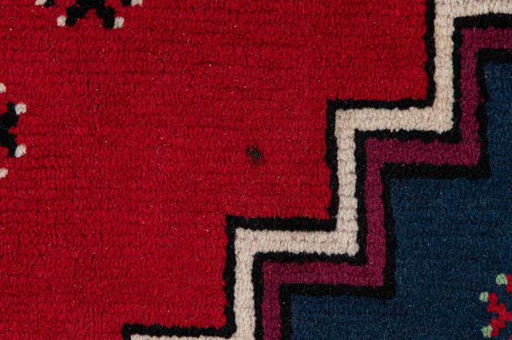 6' 8 x 10' 5 Hand Knotted Moroccan Wool Rug