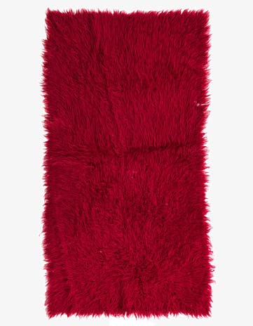 2' 6 x 4' 9 Hand Knotted Moroccan Wool Rug