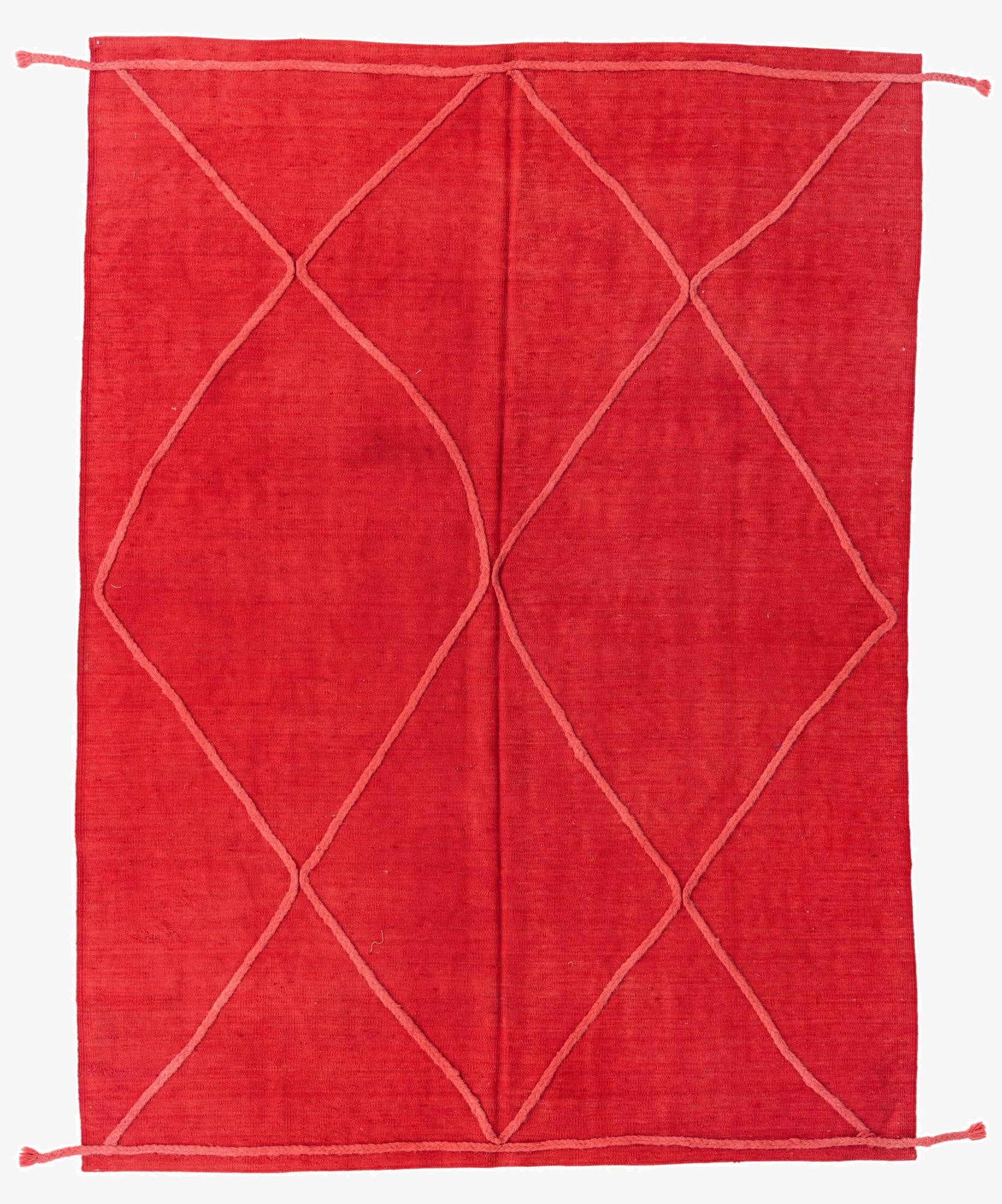 Primary image 5' 7 x 7' 7  Hand Knotted Moroccan Wool Rug