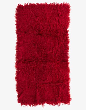 2' 7 x 4' 10 Hand Knotted Moroccan Wool Rug