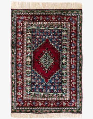 7' 4 x 10' 8 Hand Knotted Moroccan Wool Rug
