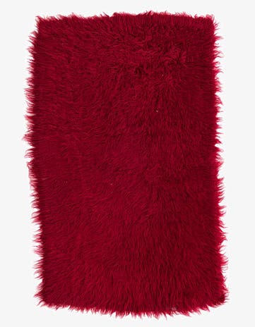 2' 7 x 4' 3 Hand Knotted Moroccan Wool Rug