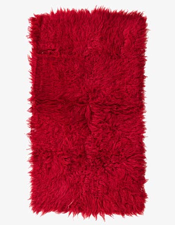 2' 8 x 4' 9 Hand Knotted Moroccan Wool Rug