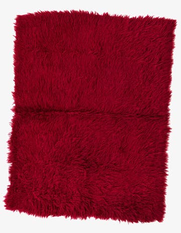 3' 7 x 4' 8 Hand Knotted Moroccan Wool Rug