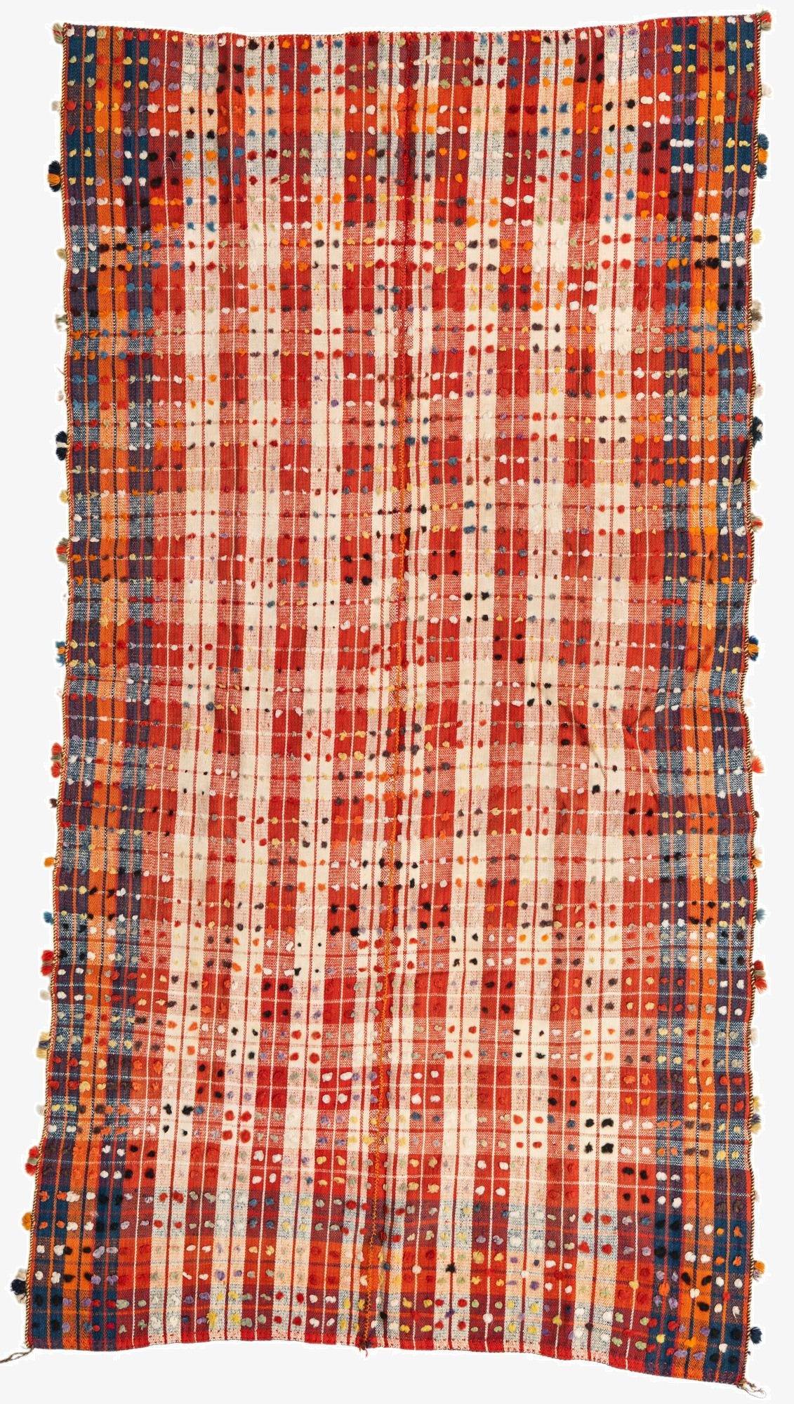 4' 5 x 8' 6  Hand Knotted Moroccan Wool Rug