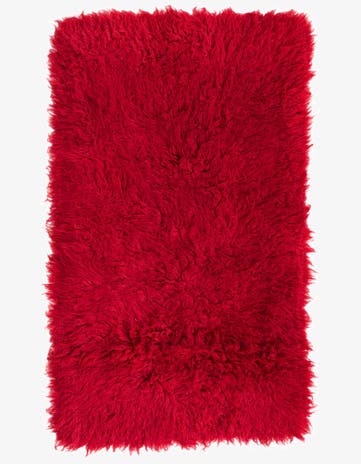 2' 8 x 4' 7 Hand Knotted Moroccan Wool Rug