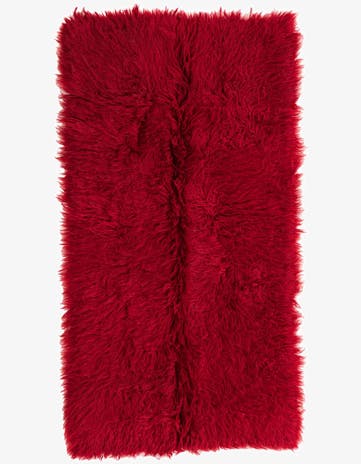 2' 5 x 4' 6 Hand Knotted Moroccan Wool Rug