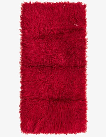 2' 5 x 4' 8 Hand Knotted Moroccan Wool Rug