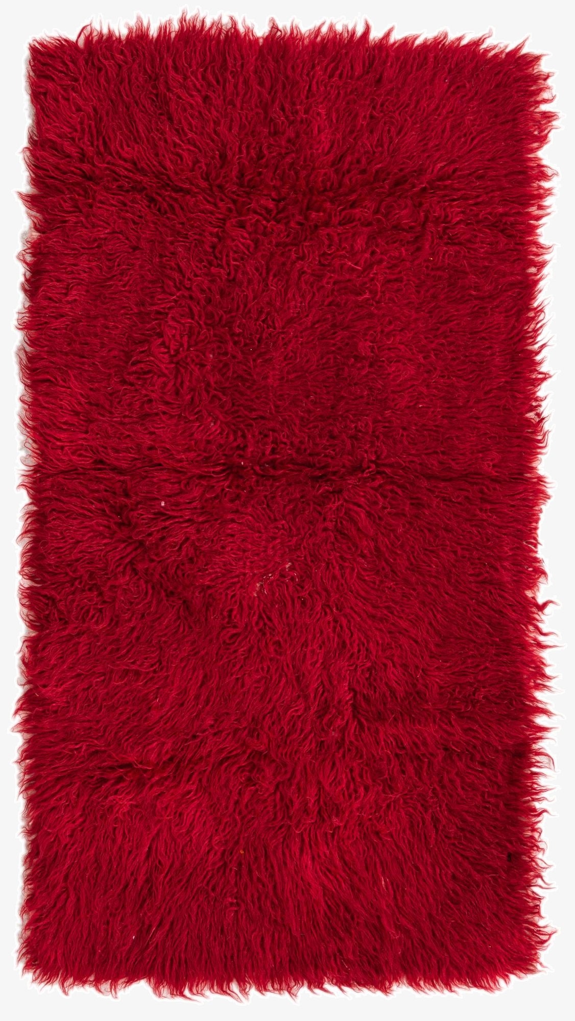 2' 4 x 4' 3  Hand Knotted Moroccan Wool Rug