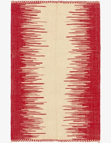 6' 6 x 10' Hand Knotted Moroccan Wool Rug