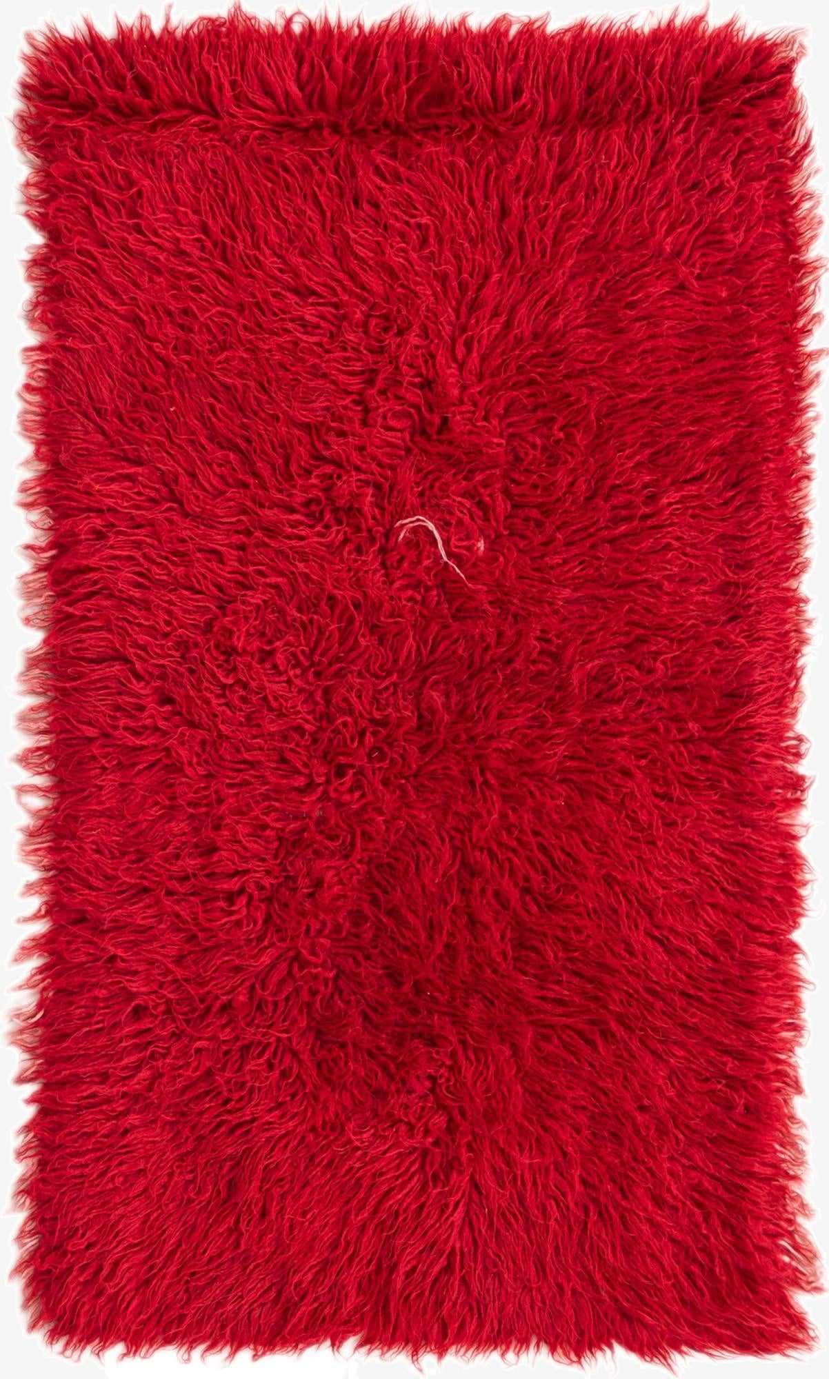 2' 6 x 4' 5  Hand Knotted Moroccan Wool Rug