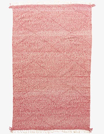 6' 7 x 10' 5 Hand Knotted Moroccan Wool Rug