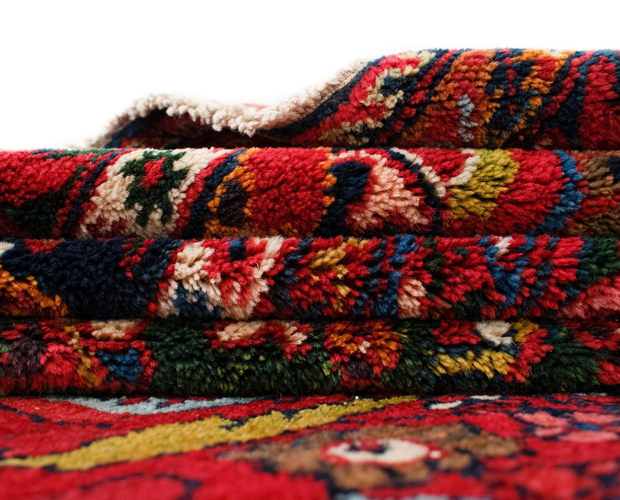 Red 11' x 15' 5 Nahavand Wool Rug | Rugs.com