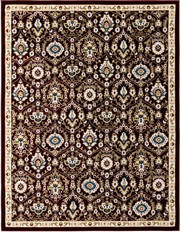 Detail image of 5' x 7' 7 Nain Design Rug