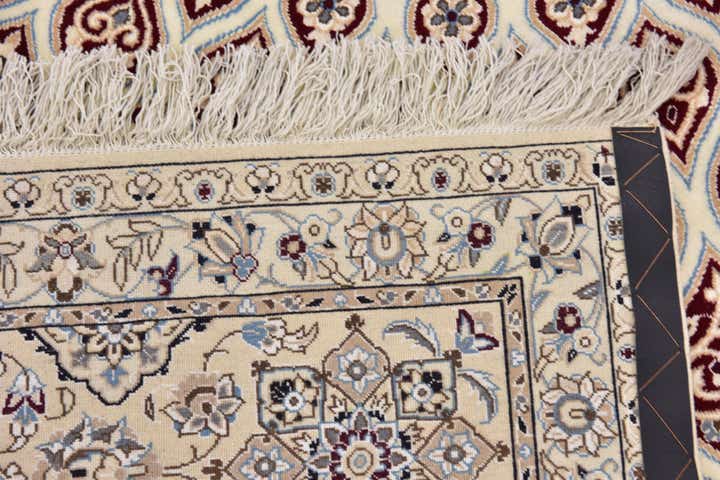 8' 2 x 11' 9 Hand Knotted Nain Persian Rug