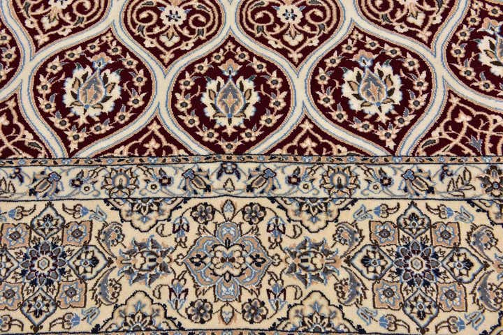 8' 2 x 11' 9 Hand Knotted Nain Persian Rug